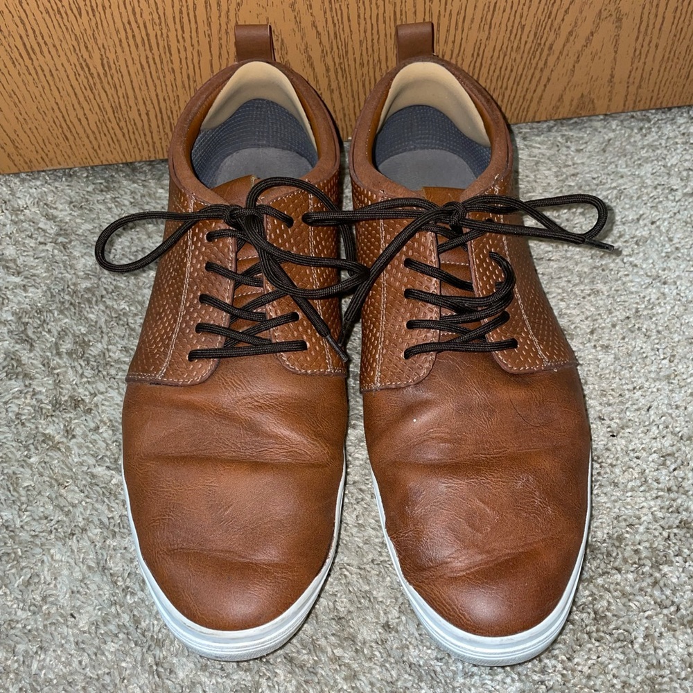 Tan Aldo men’s dress shoes